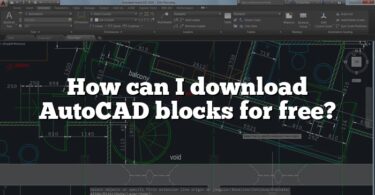 How can I download AutoCAD blocks for free?